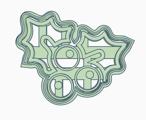 Christmas Cookie Cutter Set 3D print model_6