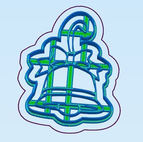 Christmas Cookie Cutter Set 3D print model_1