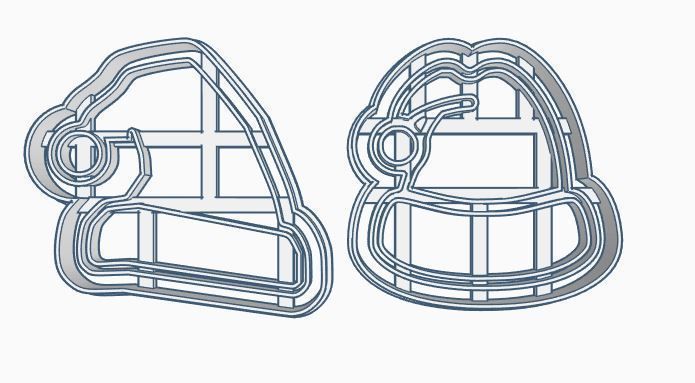 Christmas Cookie Cutter Set 3D print model_12