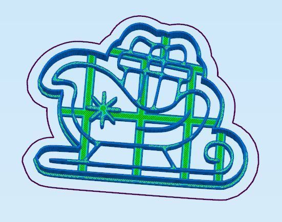 Christmas Cookie Cutter Set 3D print model_15