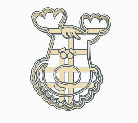 Christmas Cookie Cutter Set 3D print model_8