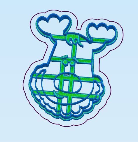 Christmas Cookie Cutter Set 3D print model_9