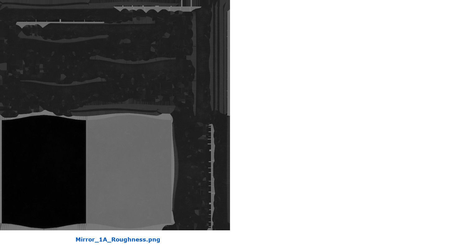 Mirror 1A Low-poly 3D model_13