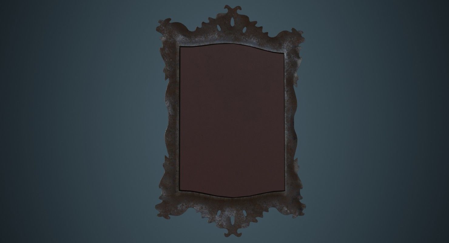 Mirror 1B Low-poly 3D model_3