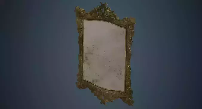 Mirror 1C Low-poly 3D model