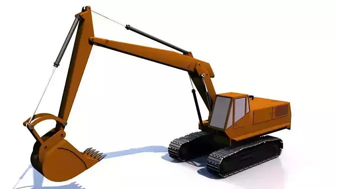 Construction excavator