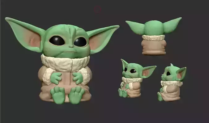 Adorable Baby Yoda - The Mandalorian