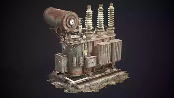 Old Rusty Transformer