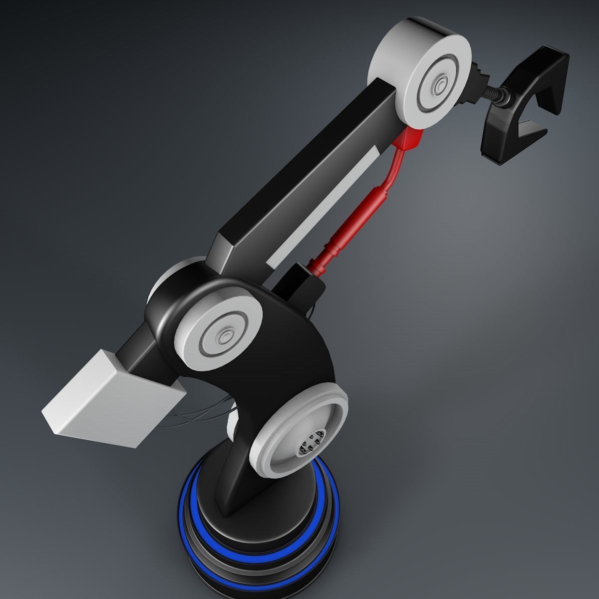 Robotic Arm Free 3D model_3