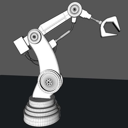 Robotic Arm Free 3D model