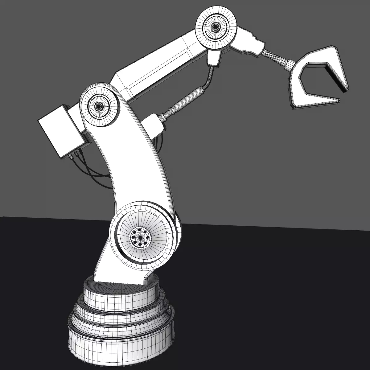 Robotic Arm Free 3D model_0