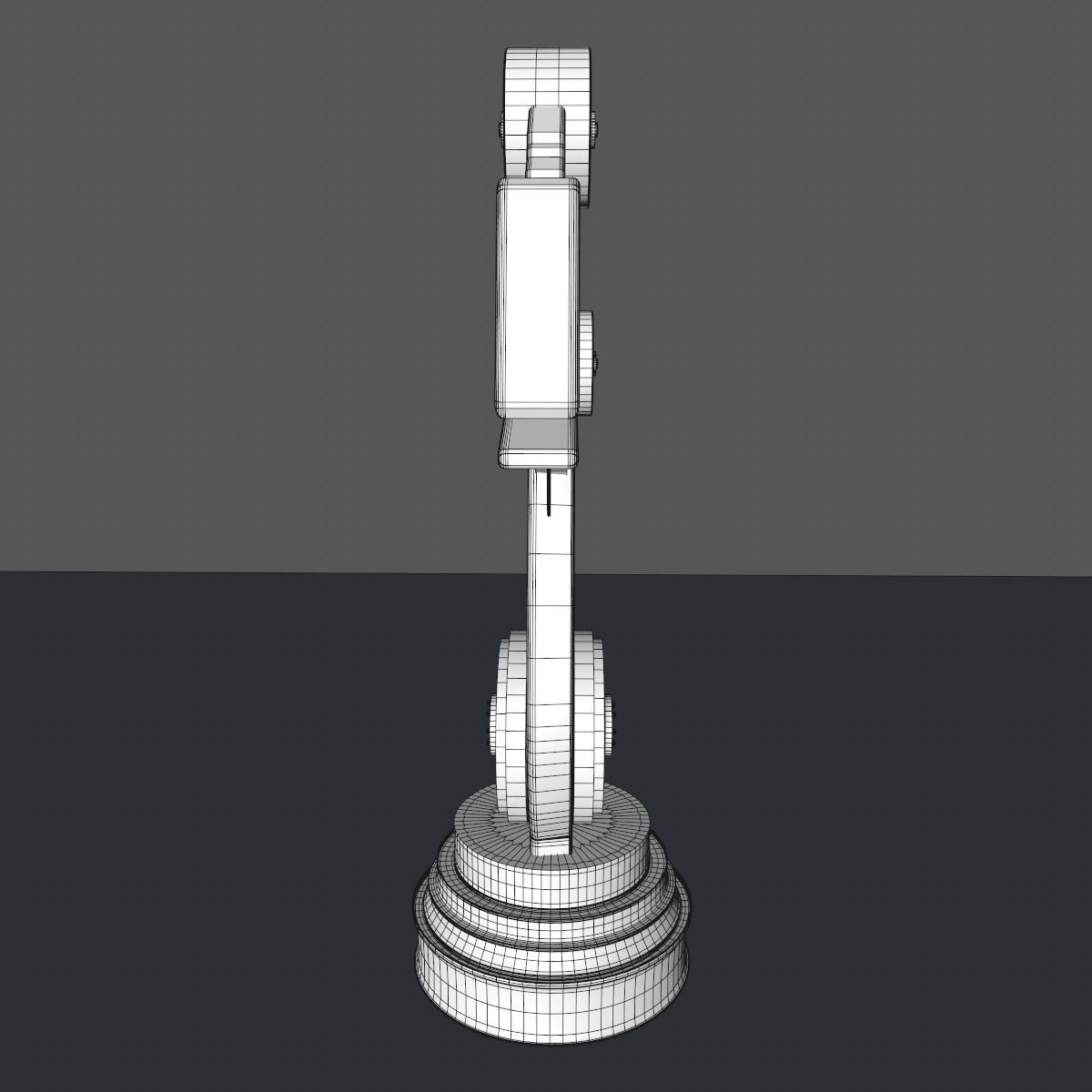 Robotic Arm Free 3D model_10