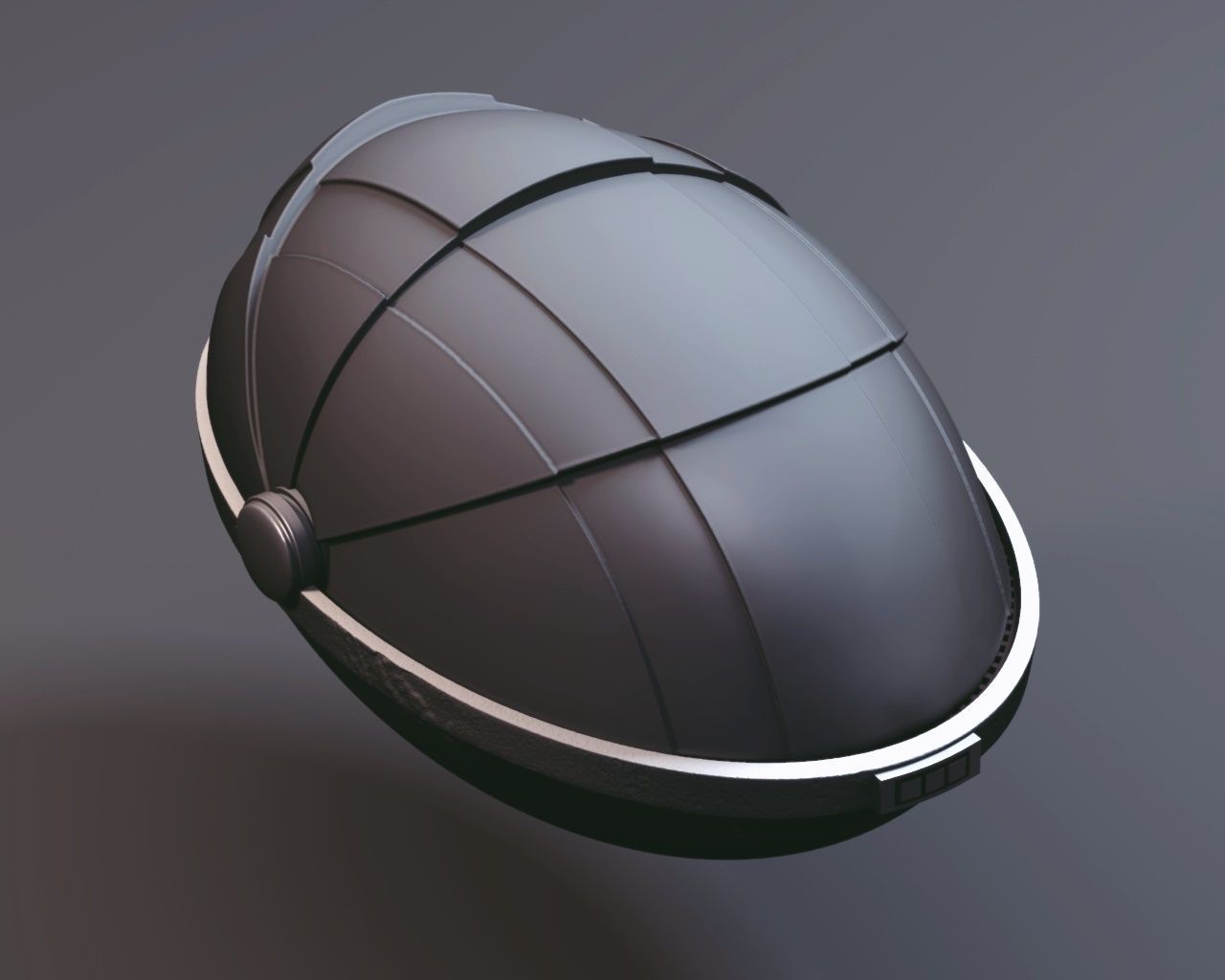 Green Baby  - Sleeping on Floating Pod 3D print model_6