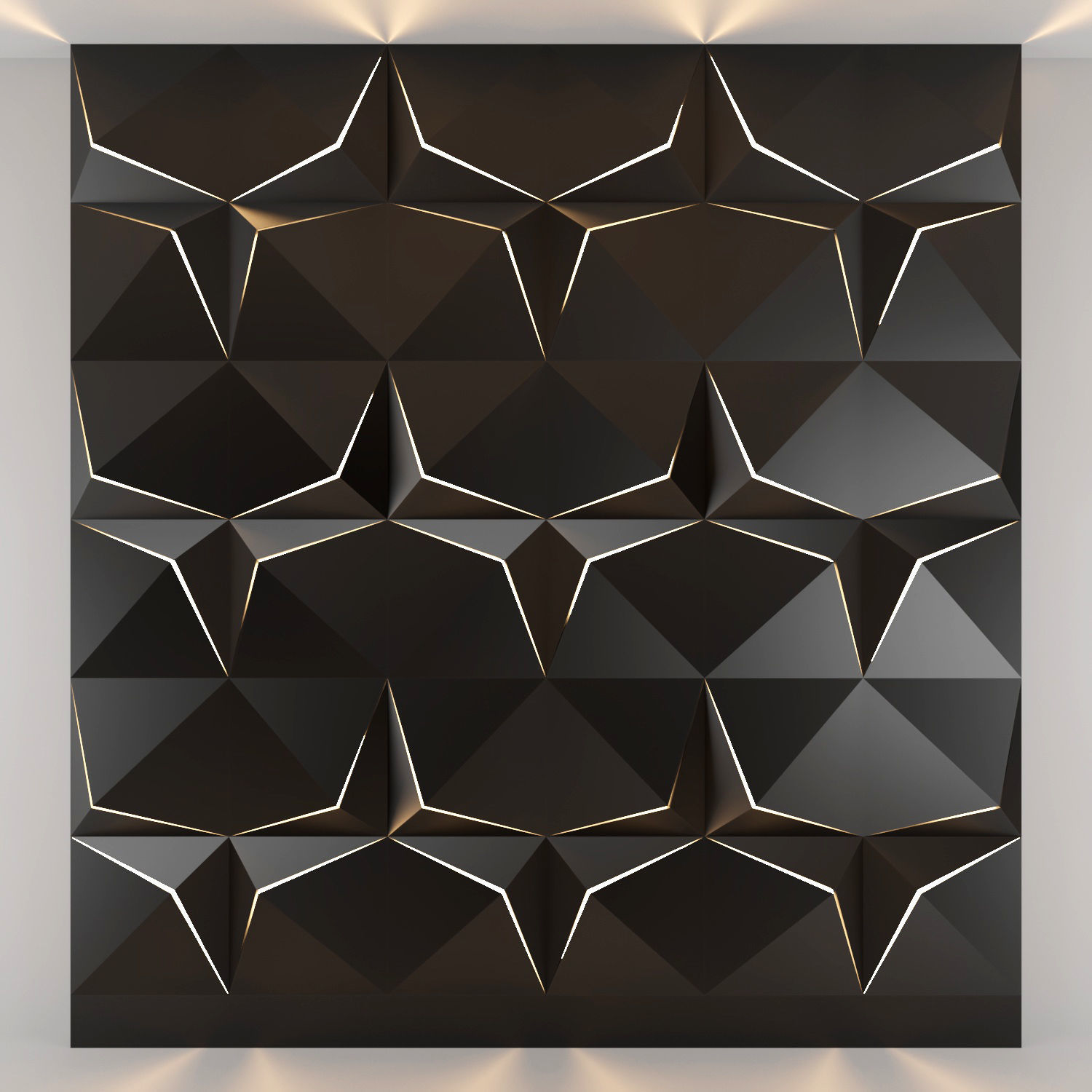 3d panel 10 Low-poly 3D model_2