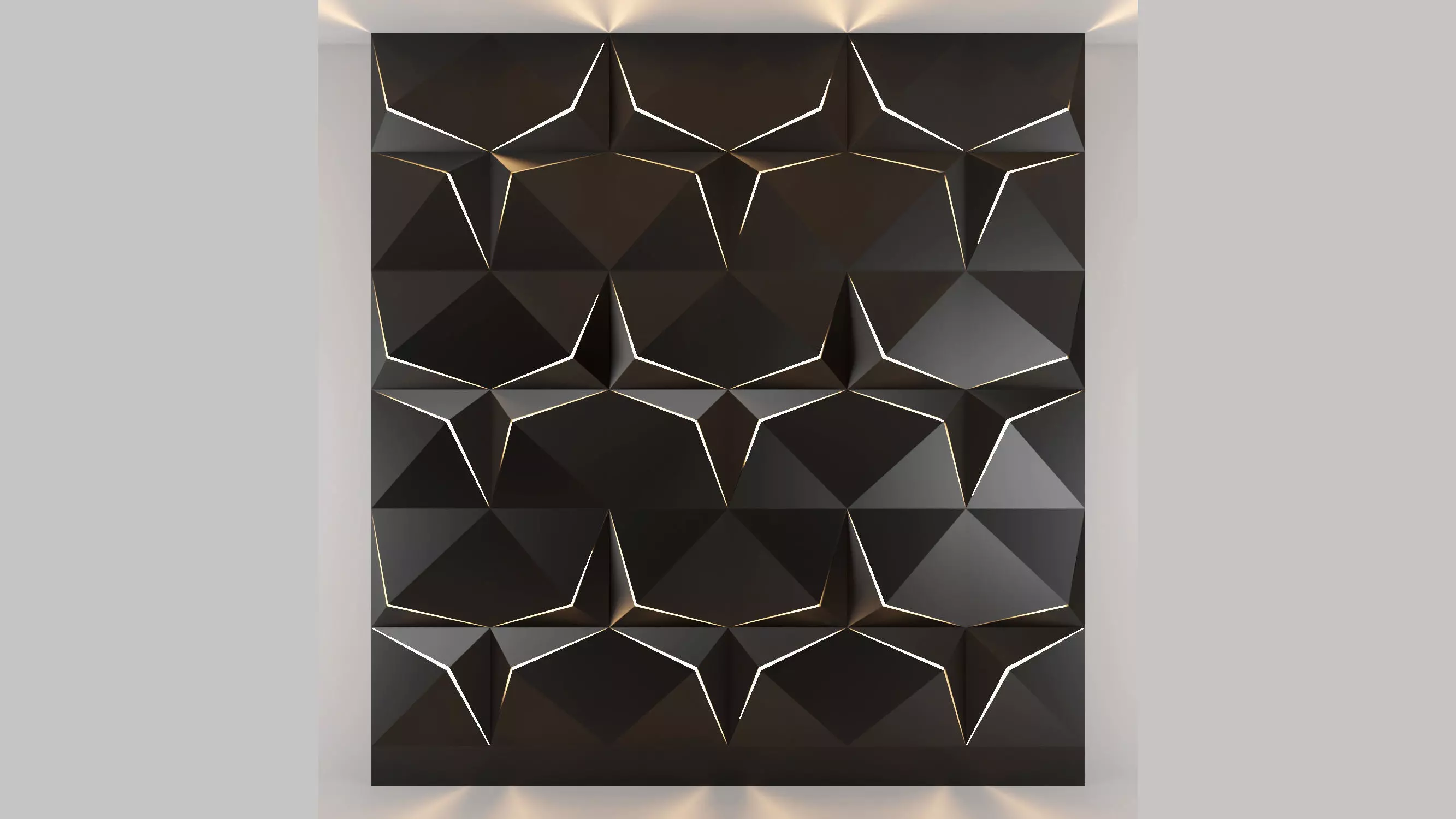 3d panel 10 Low-poly 3D model_0