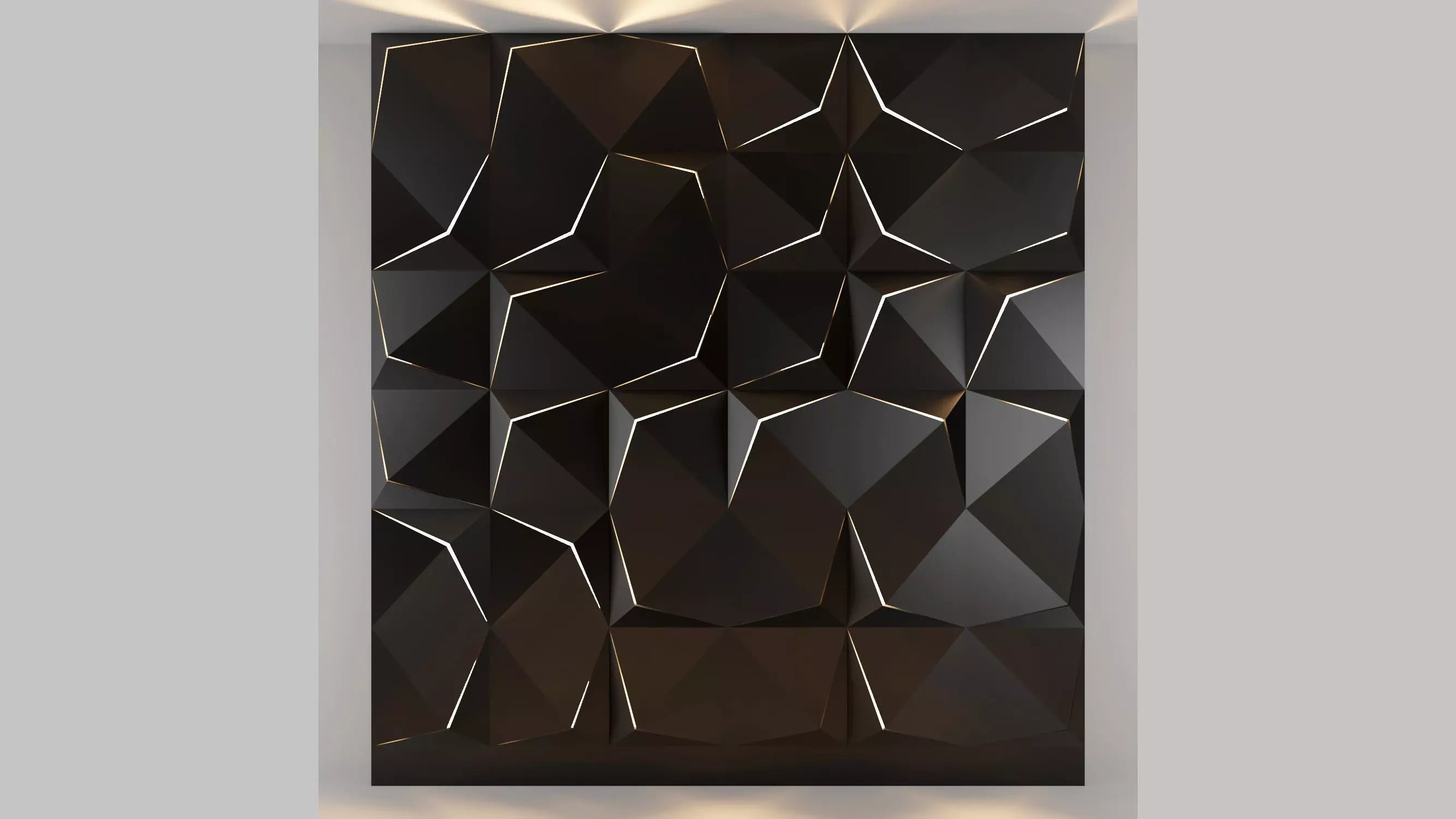 3d panel 11 Low-poly 3D model_0