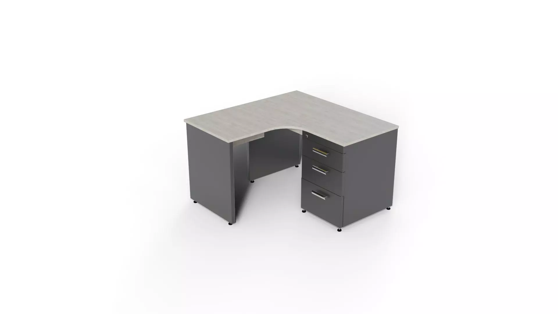 GORA Design Desk L 3D model_0