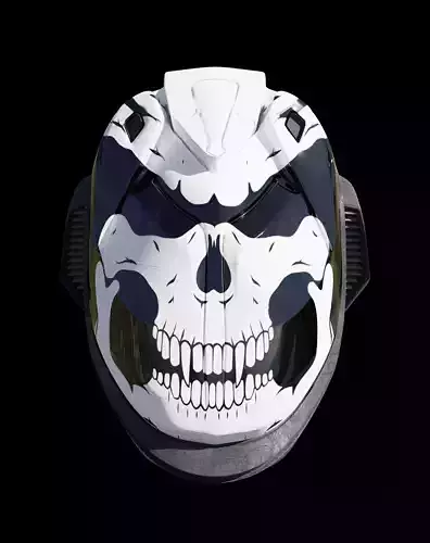 Skull Special Combat Helmet 3D model
