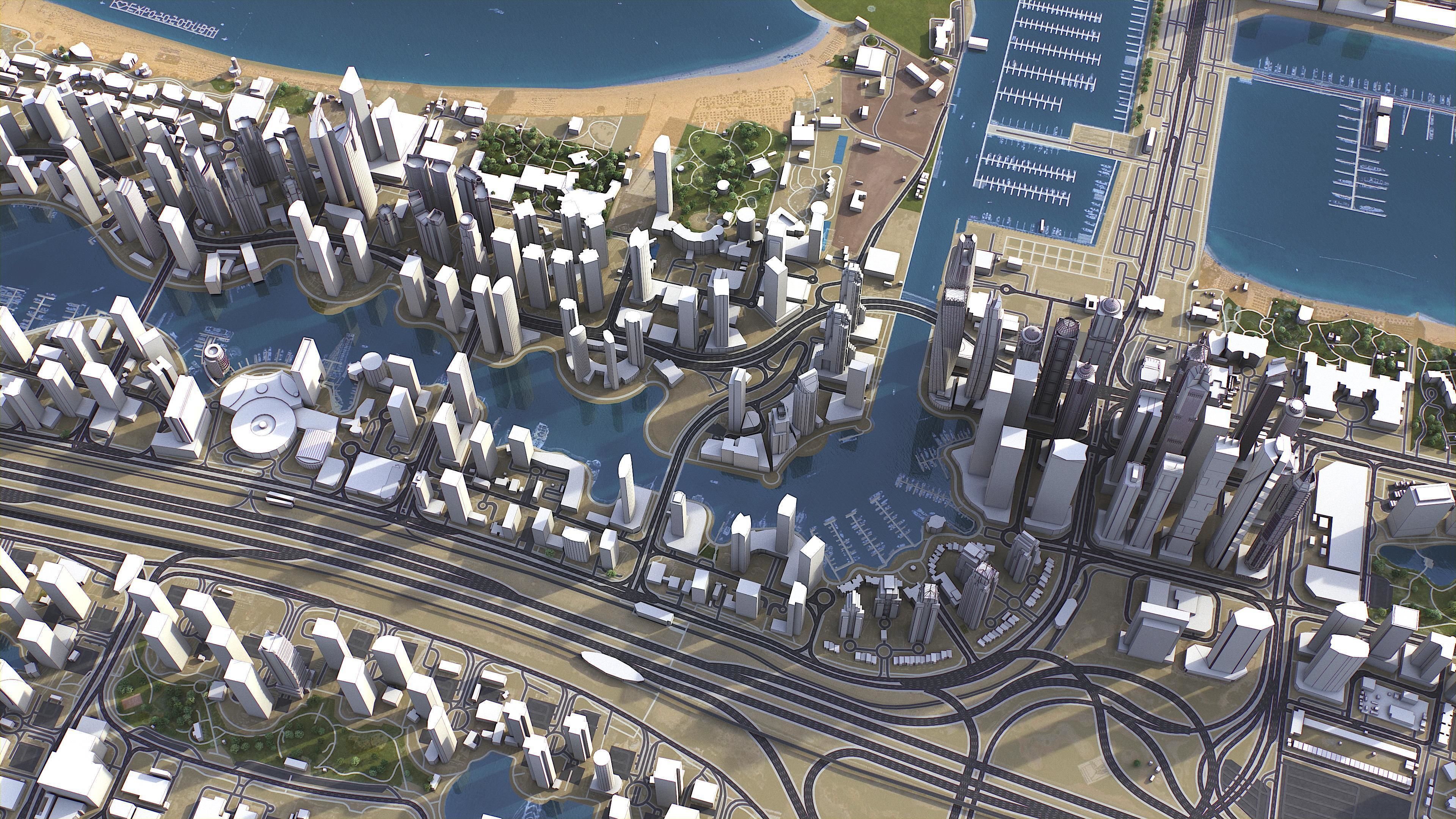 United Arab Emirates - UAE 3D Model Collection_6