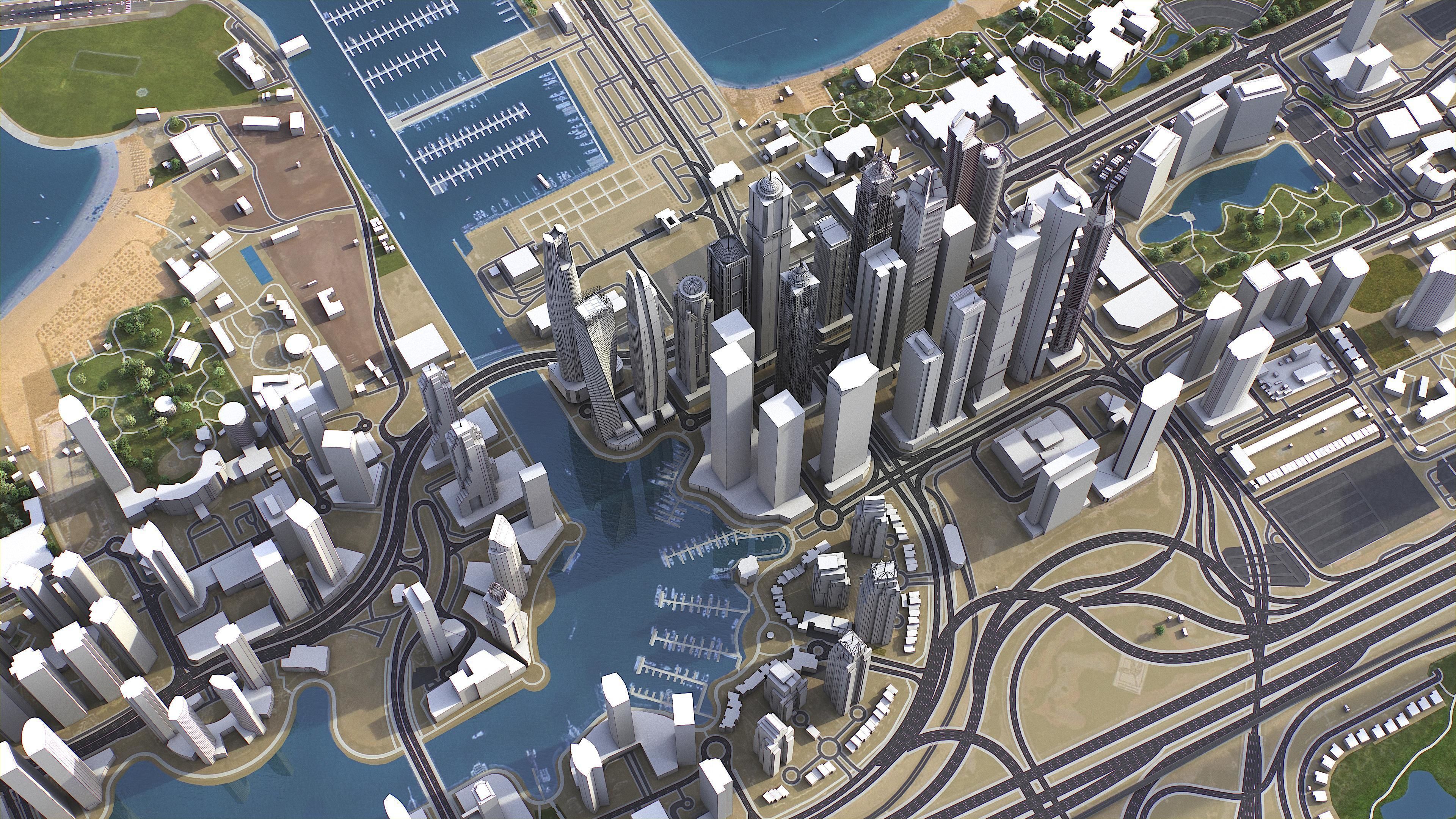 United Arab Emirates - UAE 3D Model Collection_7