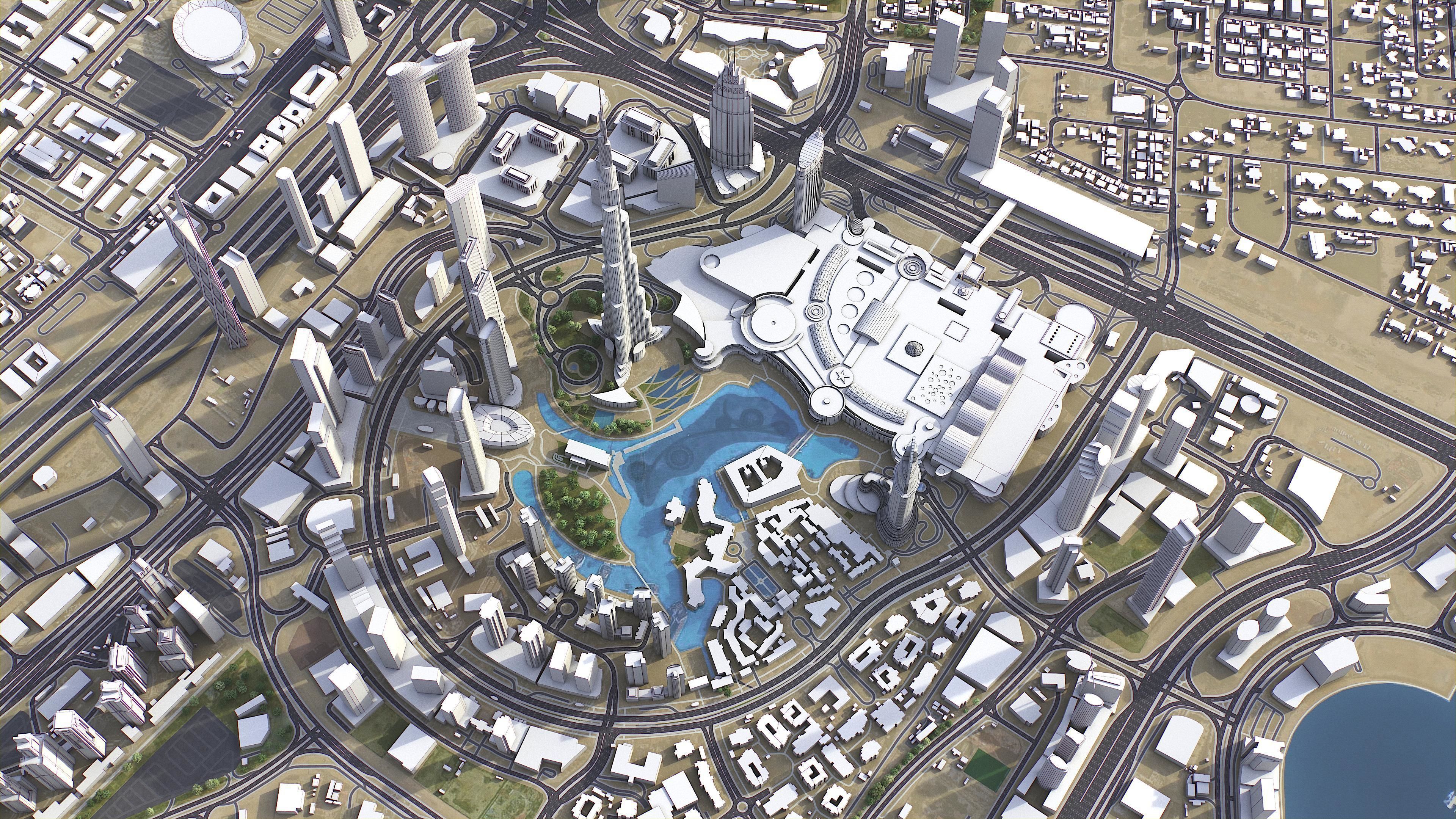 United Arab Emirates - UAE 3D Model Collection_8