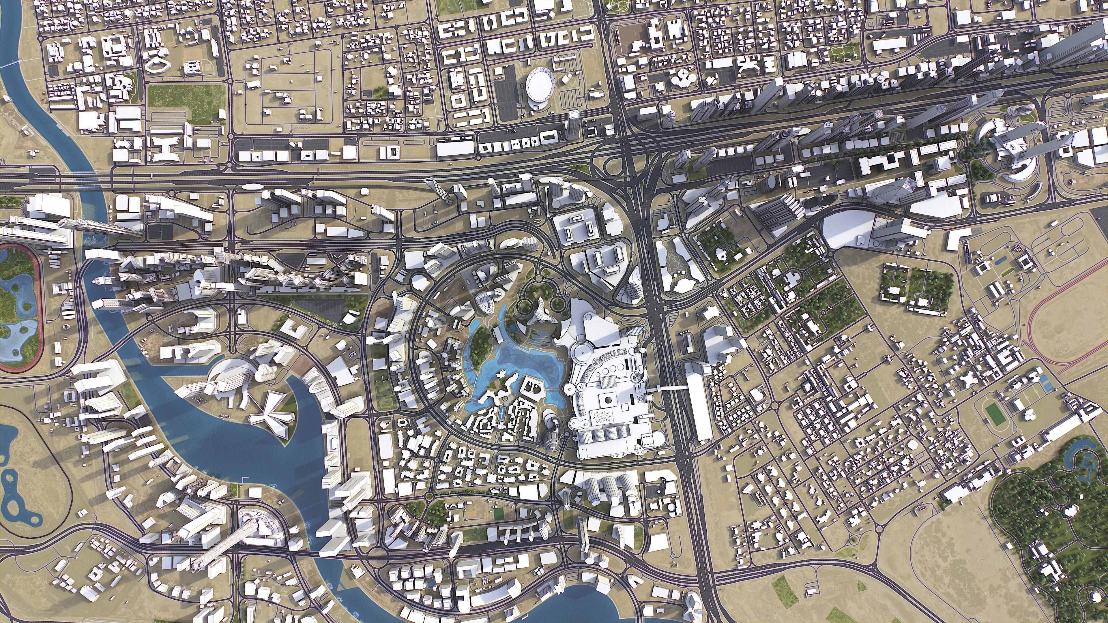 United Arab Emirates - UAE 3D Model Collection_31