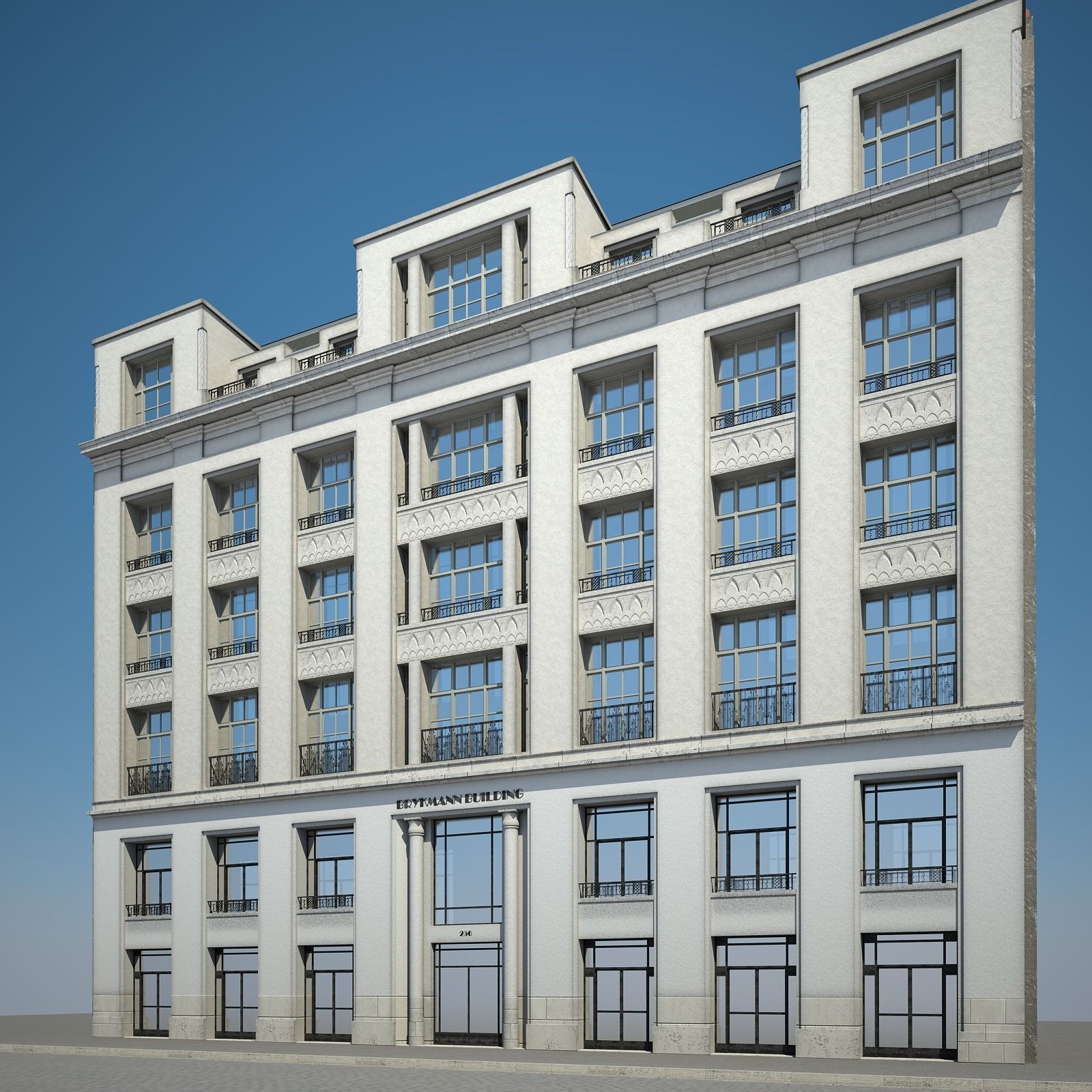 Old Building XIV 3D model_1