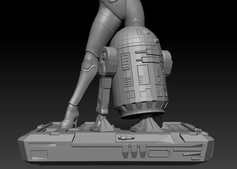 Sexy Stormtrooper 3D print model_6