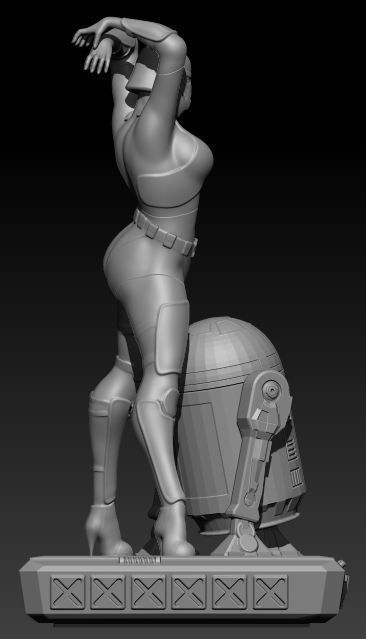 Sexy Stormtrooper 3D print model_2