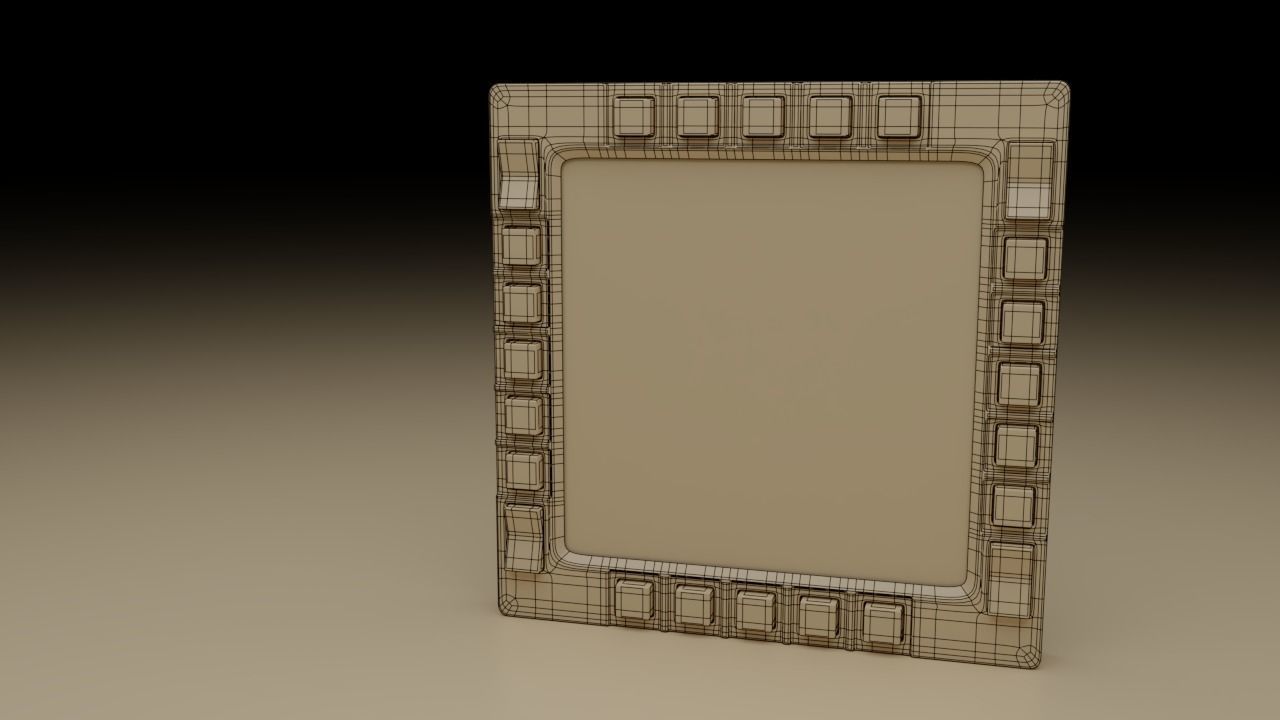 F16 Multi Function Display - MFD 3D model_6
