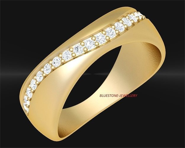 BJ-LADIES RING 4 3D print model