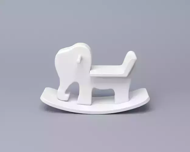  Elephant - baby rocking toy