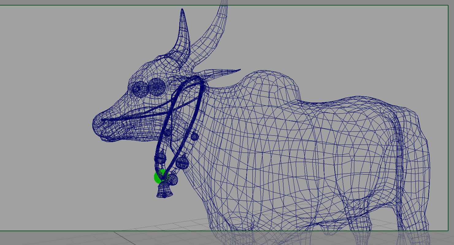 bull 3d model 3D model_6