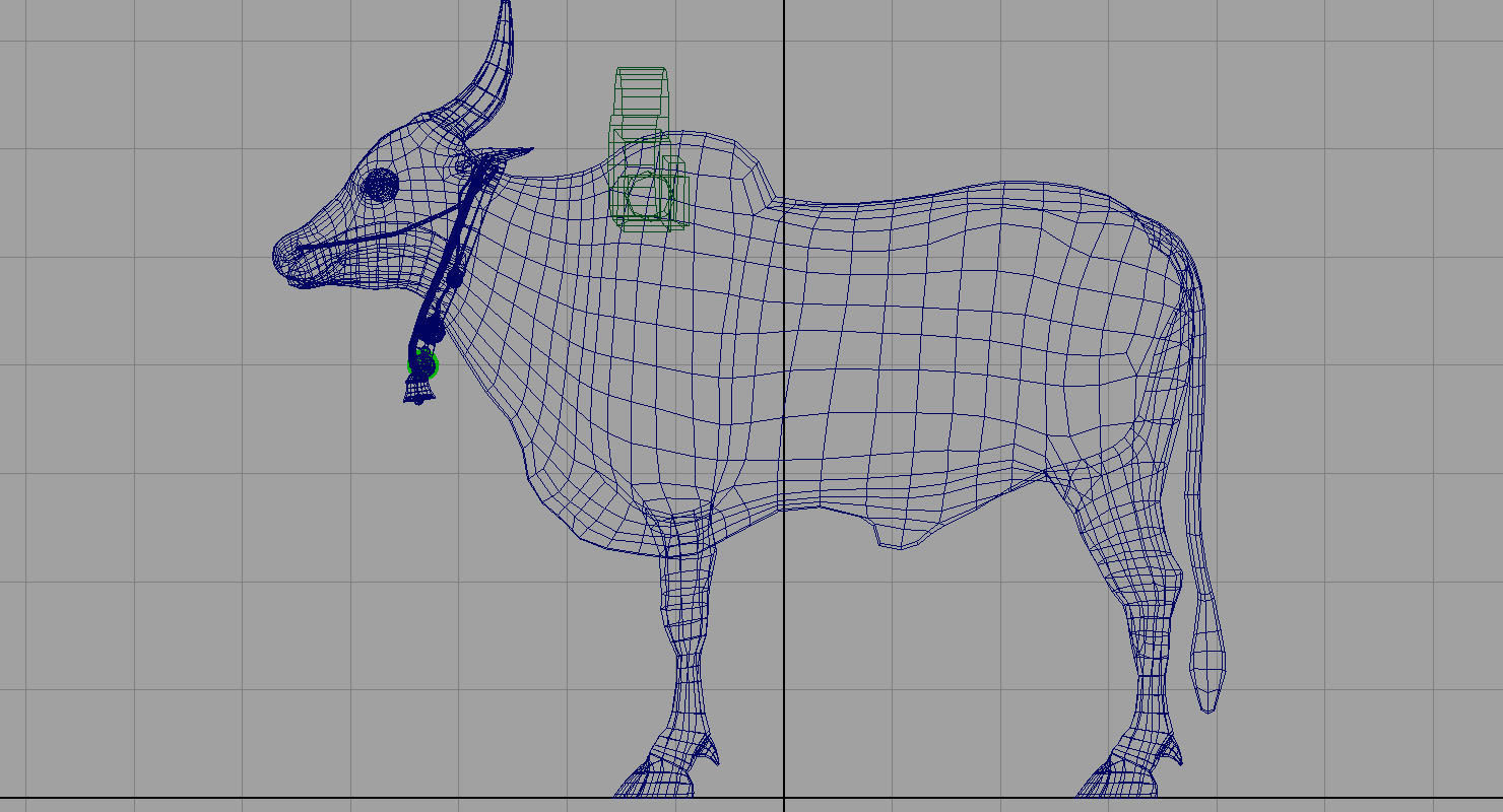 bull 3d model 3D model_5