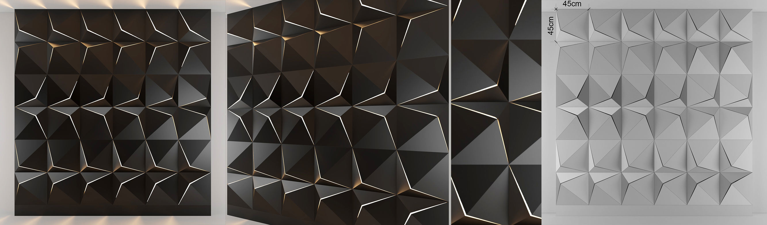 3d panel 16 3D model_4