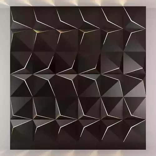 3d panel 16 3D model