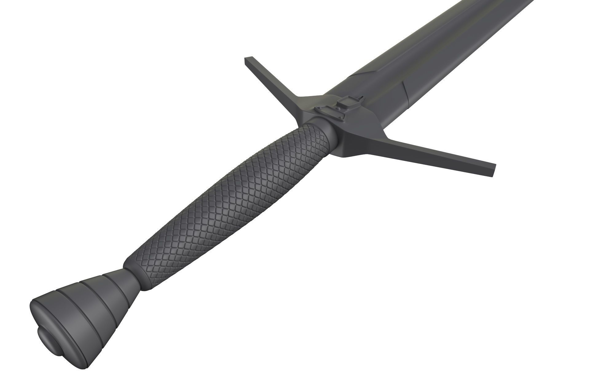 The Witcher Series Sword 3D print model_5