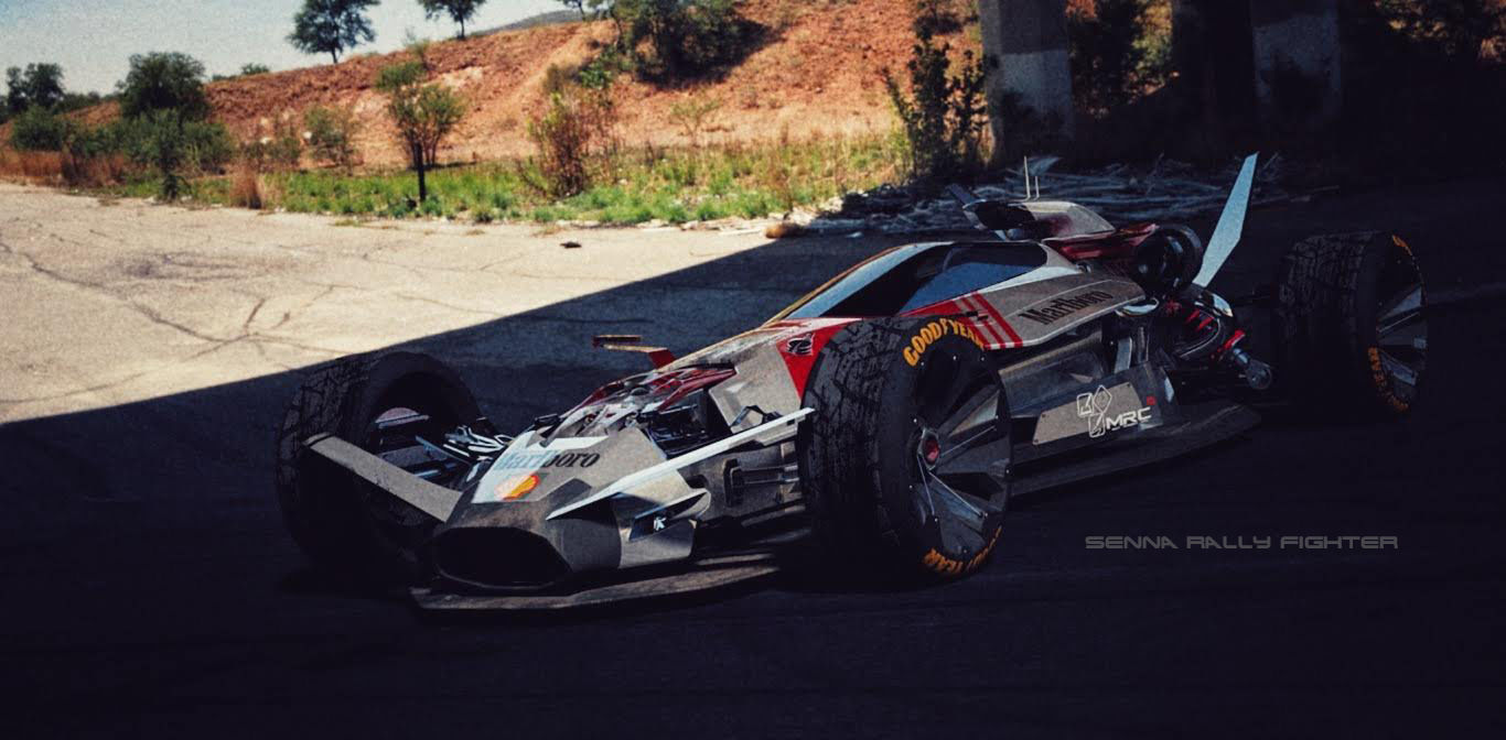 Senna Rally Fighter V12 Low-poly 3D model_5