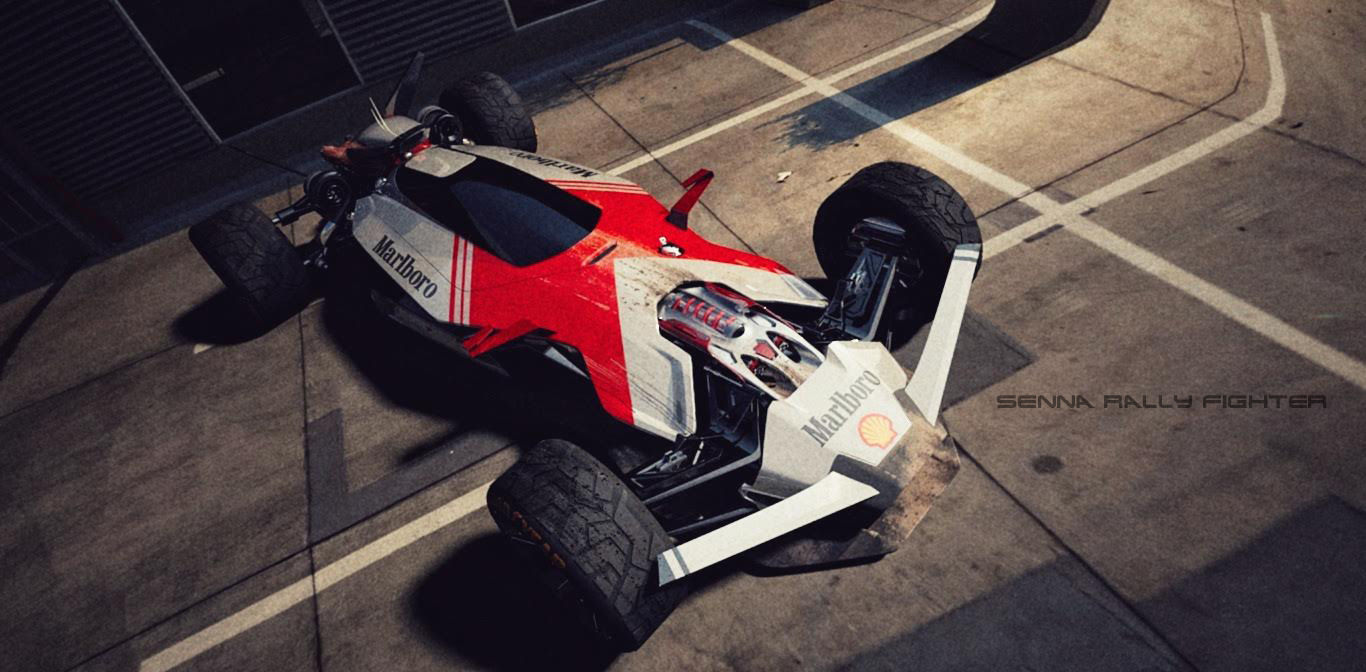 Senna Rally Fighter V12 Low-poly 3D model_2