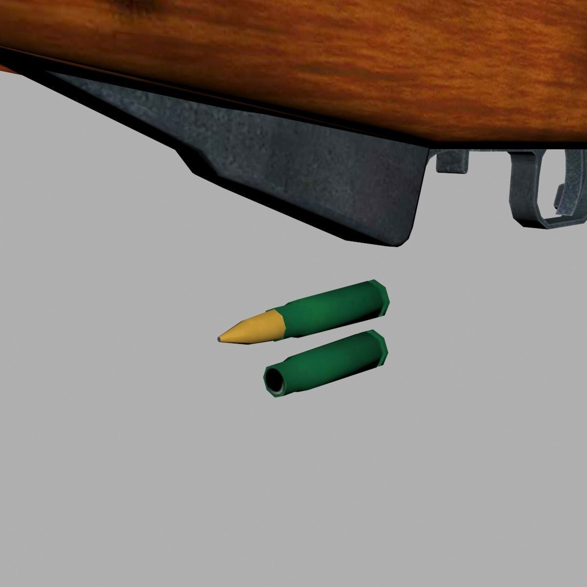 Chinese Type 56 SKS Rifle 3D model_4