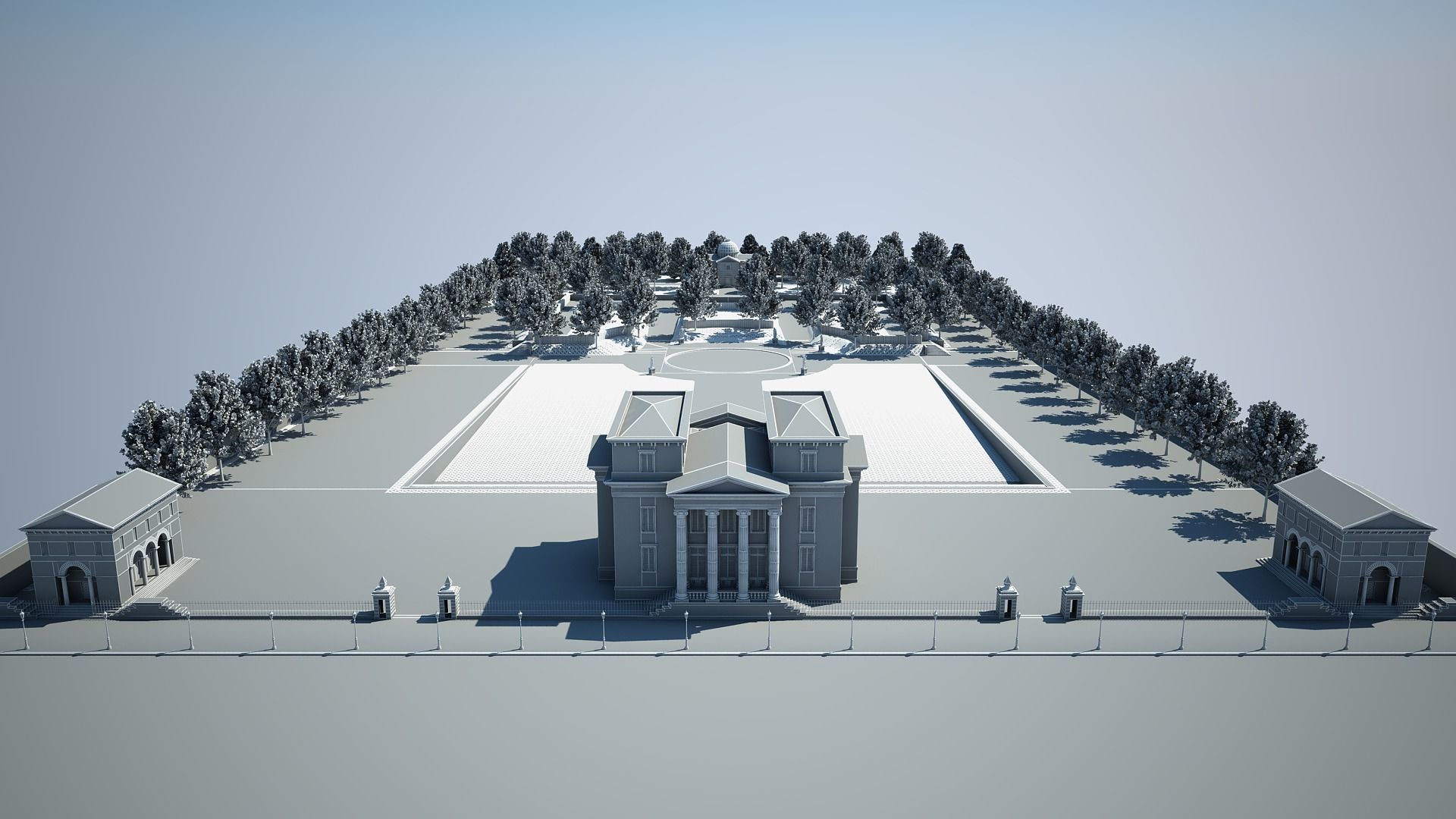 House and Garden 3D model_41