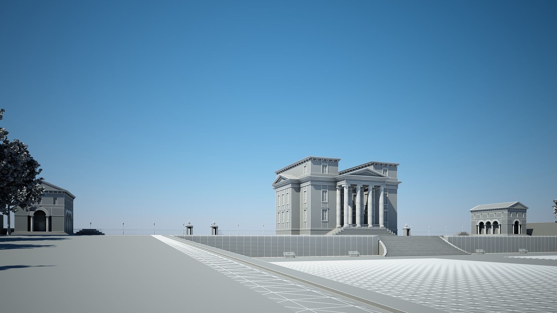 House and Garden 3D model_27