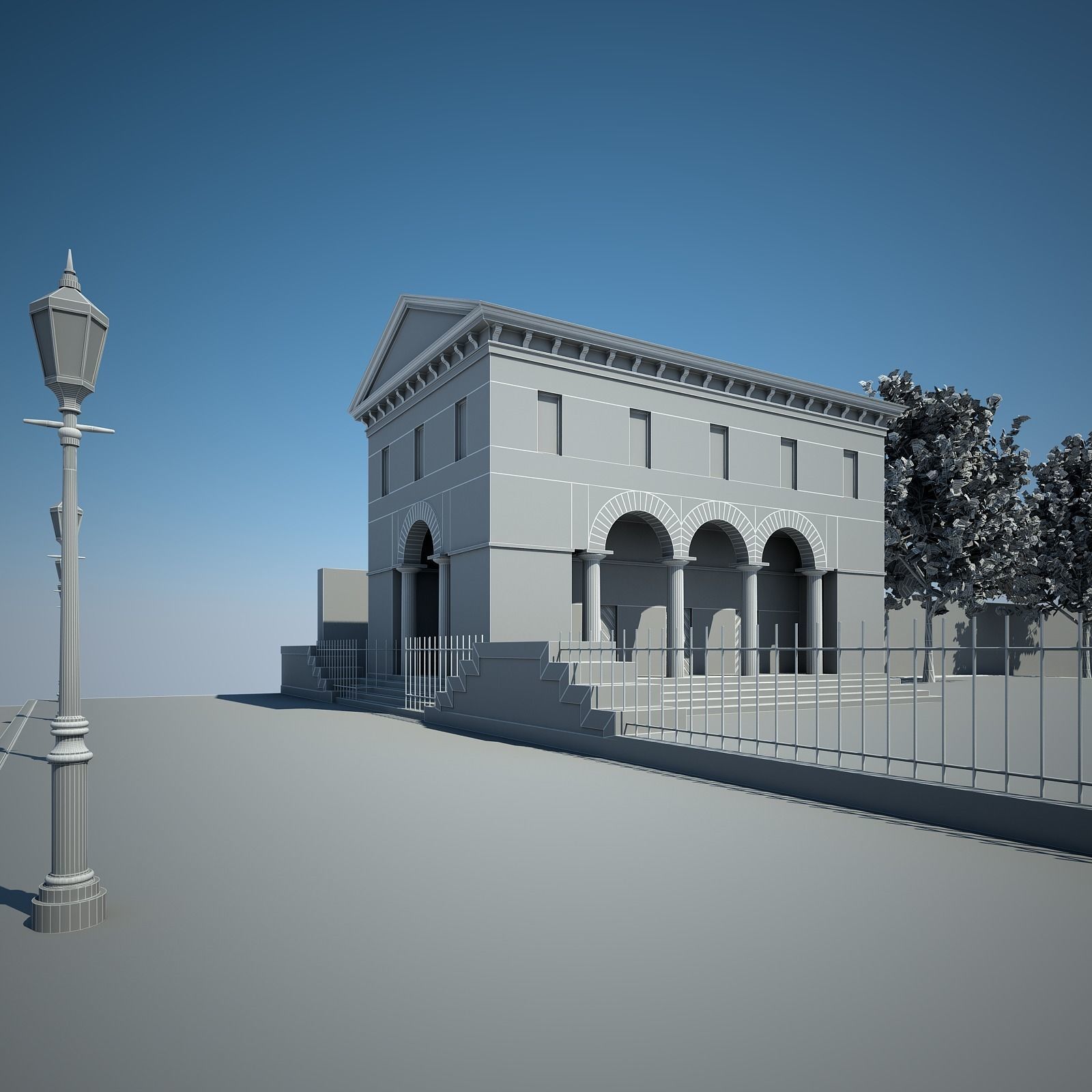 House and Garden 3D model_22