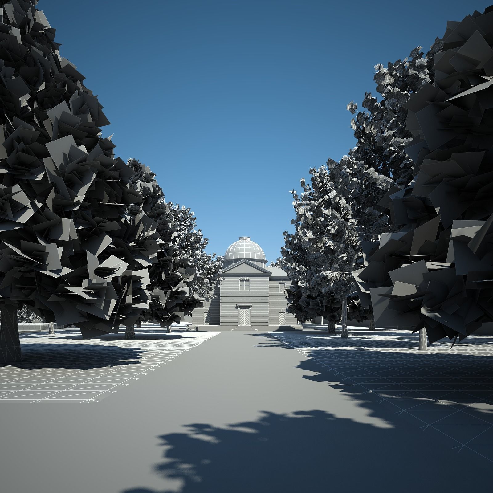 House and Garden 3D model_38