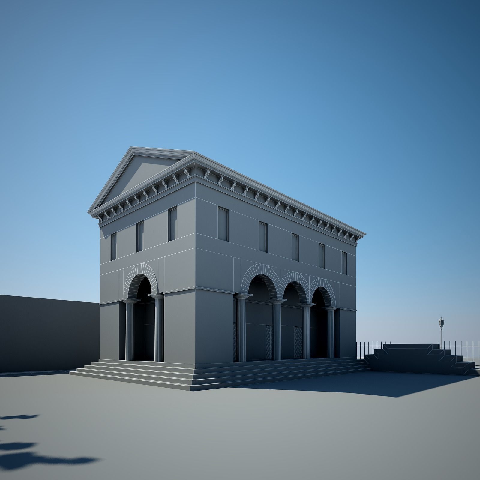 House and Garden 3D model_26