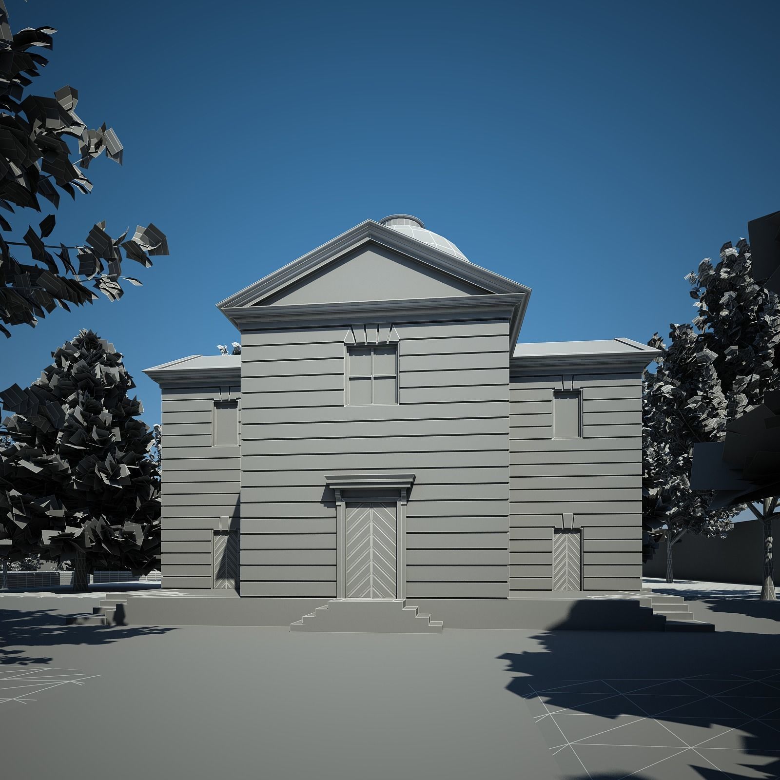 House and Garden 3D model_39