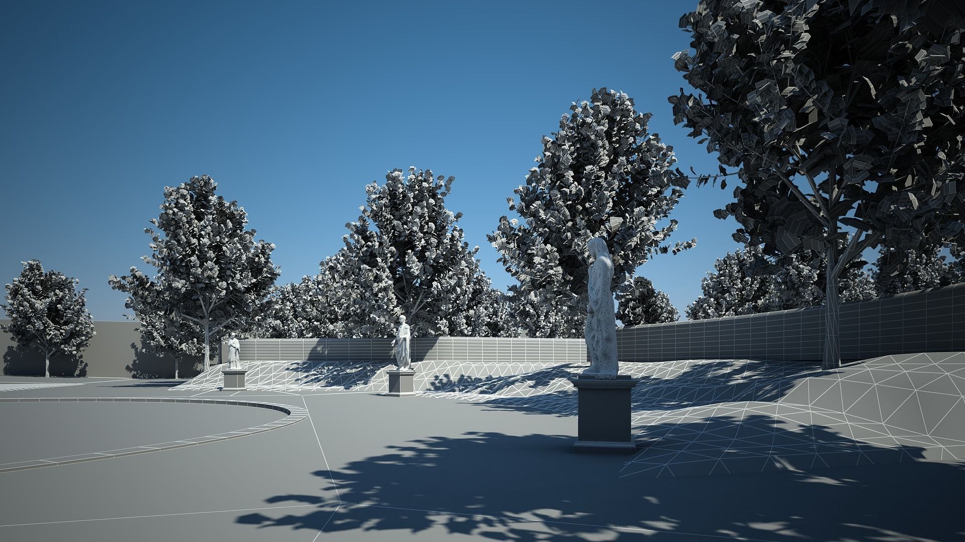 House and Garden 3D model_33