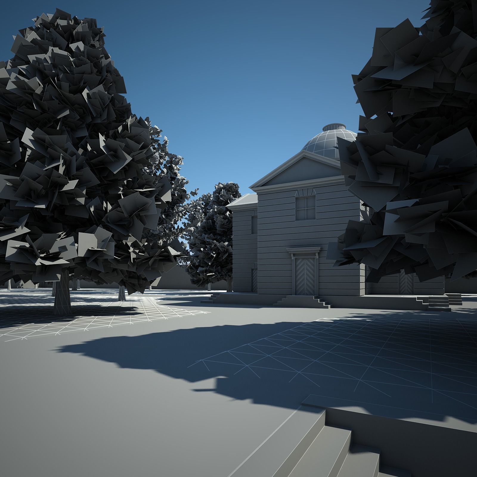 House and Garden 3D model_37