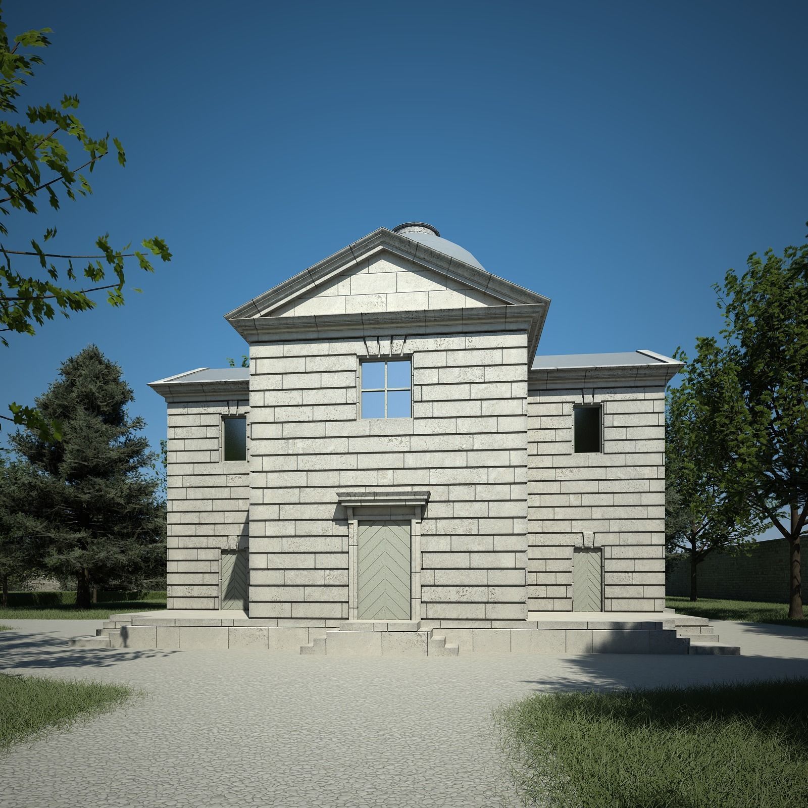 House and Garden 3D model_18