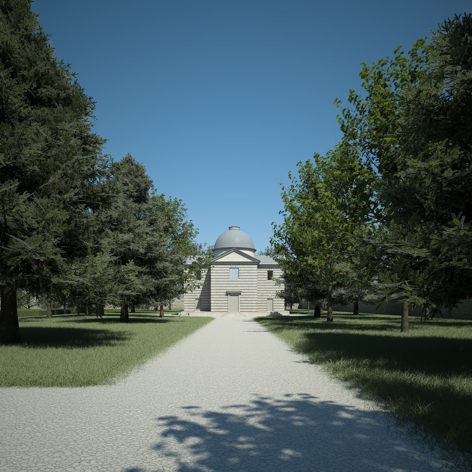 House and Garden 3D model_16